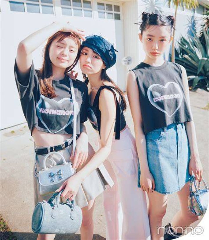 ライブTシャツをアレンジしたコーディネート例
